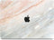 Lunso Geschikt voor MacBook Pro 13 inch (2012-2015) cover hoes - case - Marble Aiden