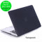 Lunso Geschikt voor MacBook Pro 13 inch (2012-2015) cover hoes - case - Mat Zwart