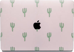 Lunso Geschikt voor MacBook Pro 13 inch (2016-2019) cover hoes - case - Cactus