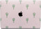 Lunso Geschikt voor MacBook Pro 13 inch (2016-2019) cover hoes - case - Cactus