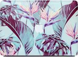 Lunso Geschikt voor MacBook Pro 13 inch (2016-2019) cover hoes - case - Strelitzia