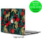 Lunso Geschikt voor MacBook Pro 13 inch (2016-2019) cover hoes - case - Leopard Roses