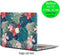 Lunso Geschikt voor MacBook Pro 13 inch (2016-2019) cover hoes - case - Tropical Leaves red