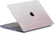 Lunso Geschikt voor MacBook Pro 13 inch (2016-2019) cover hoes - case - Dusty Pink