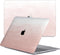 Lunso Geschikt voor MacBook Pro 13 inch M1/M2 (2020-2022) cover hoes - case - Dusty Pink