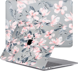 Lunso Geschikt voor MacBook Pro 13 inch M1/M2 (2020-2022) cover hoes - case - Lily