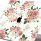 Lunso Geschikt voor MacBook Pro 13 inch M1/M2 (2020-2022) cover hoes - case - Pink Roses
