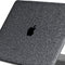 Lunso Geschikt voor MacBook Pro 13 inch M1/M2 (2020-2022) cover hoes - case - Glitter Donkergrijs