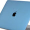 Lunso Geschikt voor MacBook Pro 13 inch M1/M2 (2020-2022) cover hoes - case - Sand Light Blue