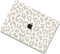 Lunso Geschikt voor MacBook Pro 13 inch M1/M2 (2020-2022) cover hoes - case - Calm Serengeti