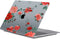 Lunso Geschikt voor MacBook Pro 13 inch M1/M2 (2020-2022) cover hoes - case - Red Roses