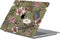 Lunso Geschikt voor MacBook Pro 13 inch M1/M2 (2020-2022) cover hoes - case - Vintage Garden