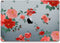 Lunso Geschikt voor MacBook Pro 13 inch M1/M2 (2020-2022) cover hoes - case - Red Roses