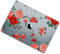 Lunso Geschikt voor MacBook Pro 13 inch M1/M2 (2020-2022) cover hoes - case - Red Roses