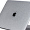 Lunso Geschikt voor MacBook Pro 13 inch M1/M2 (2020-2022) cover hoes - case - Glitter Zilver