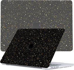 Lunso Geschikt voor MacBook Pro 14 inch (2021-2023) cover hoes - case - Million Nights