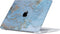 Lunso Geschikt voor MacBook Pro 14 inch (2021-2023) cover hoes - case - Marble Ariel