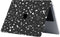 Lunso Geschikt voor MacBook Pro 14 inch (2021-2023) cover hoes - case - Terrazzo Bergamo