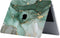 Lunso Geschikt voor MacBook Pro 14 inch (2021-2024) cover hoes - case - Green Maeve