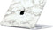 Lunso Geschikt voor MacBook Pro 14 inch (2021-2024) cover hoes - case - Marble Cosette