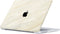 Lunso Geschikt voor MacBook Pro 14 inch (2021-2024) cover hoes - case - Creamy Vibes