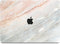 Lunso Geschikt voor MacBook Pro 15 inch (2016-2020) cover hoes - case - Marble Aiden