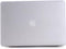 Lunso Geschikt voor MacBook Pro 15 inch (2016-2020) cover hoes - case - mat transparant