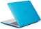 Lunso Geschikt voor MacBook Pro 15 inch (2016-2020) cover hoes - case - mat lichtblauw