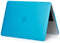 Lunso Geschikt voor MacBook Pro 15 inch (2016-2020) cover hoes - case - mat lichtblauw