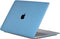Lunso Geschikt voor MacBook Pro 16 inch (2019) cover hoes - case - Sand Light Blue