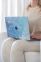 Lunso Geschikt voor MacBook Pro 16 inch (2019) cover hoes - case - Marble Ariel