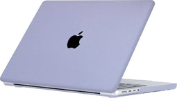 Lunso Geschikt voor MacBook Pro 16 inch M1/M2 (2021-2023) cover hoes - case - Candy Lavender