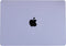 Lunso Geschikt voor MacBook Pro 16 inch M1/M2 (2021-2023) cover hoes - case - Candy Lavender