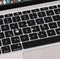 Lunso Geschikt voor MacBook Pro (2016-2020) Keyboard Cover met Touchbar (US) QWERTY indeling - Zwart