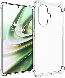 Lunso - Geschikt voor OnePlus Nord CE 3 Lite - TPU Backcover hoes - Transparant