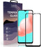 Lunso - Geschikt voor Samsung Galaxy A32 5G - Gehard Beschermglas - Full Cover Screenprotector - Black Edge