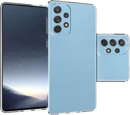 Lunso - Geschikt voor Samsung Galaxy A73 5G - TPU Backcover hoes - Transparant