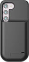 Lunso - Geschikt voor Samsung Galaxy S23 case - Powerbank hoesje - 5000 mAh - Zwart