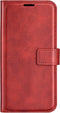 Lunso - Geschikt voor Samsung Galaxy S23 - cover bookcase hoes - Rood