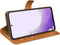 Lunso - Geschikt voor Samsung Galaxy S23 - cover bookcase hoes - Cognac
