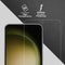 Lunso - Geschikt voor Samsung Galaxy S23 - Duo Pack (2 stuks) Beschermfolie - Full Cover Screen protector