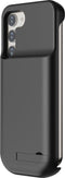 Lunso - Geschikt voor Samsung Galaxy S23 Plus / S23+ case - Powerbank hoesje - 6000 mAh - Zwart