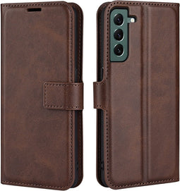 Lunso - Geschikt voor Samsung Galaxy S23 Plus / S23+ - cover bookcase hoes - Coffee