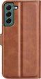 Lunso - Geschikt voor Samsung Galaxy S23 Plus / S23+ - cover bookcase hoes - Bruin