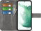 Lunso - Geschikt voor Samsung Galaxy S23 Plus / S23+ - cover bookcase hoes - Grijs