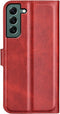 Lunso - Geschikt voor Samsung Galaxy S23 Plus / S23+ - cover bookcase hoes - Rood