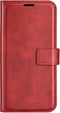 Lunso - Geschikt voor Samsung Galaxy S23 Ultra - cover bookcase hoes - Rood
