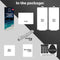 Lunso - Geschikt voor Samsung Galaxy S23 Ultra - Duo Pack (2 stuks) Beschermfolie - Full Cover Screen protector