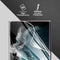 Lunso - Geschikt voor Samsung Galaxy S23 Ultra - Duo Pack (2 stuks) Beschermfolie - Full Cover Screen protector