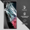 Lunso - Geschikt voor Samsung Galaxy S23 Ultra - Duo Pack (2 stuks) Beschermfolie - Full Cover Screen protector